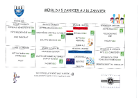 Menu du 5 janvier au 16 janvier